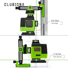 4D Green beam rotary Self-Leveling 360 degree Horizontal&Vertical 16 lines laser level 4d/ laser level/green level